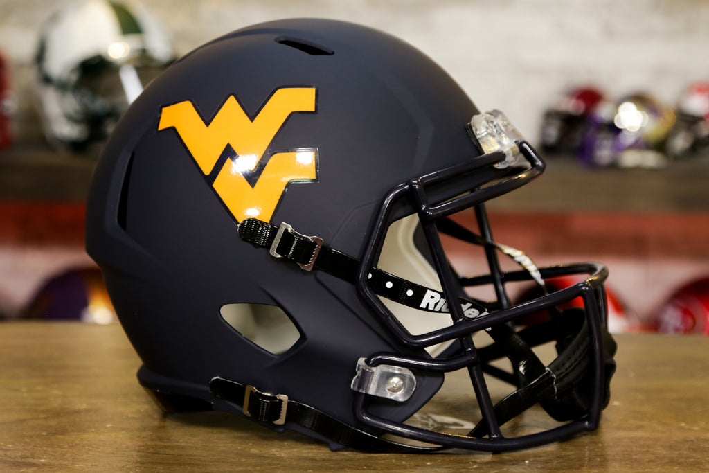 wvu full size helmet