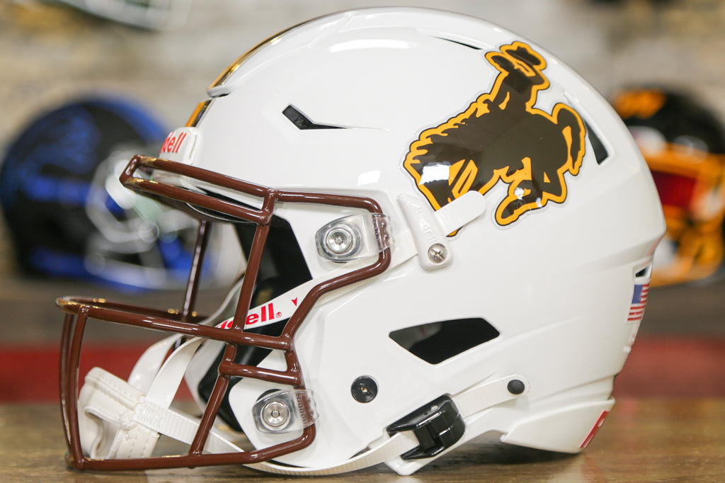 Josh Allen Signed Wyoming Cowboys Schutt White NCAA Mini Helmet – Radtke  Sports