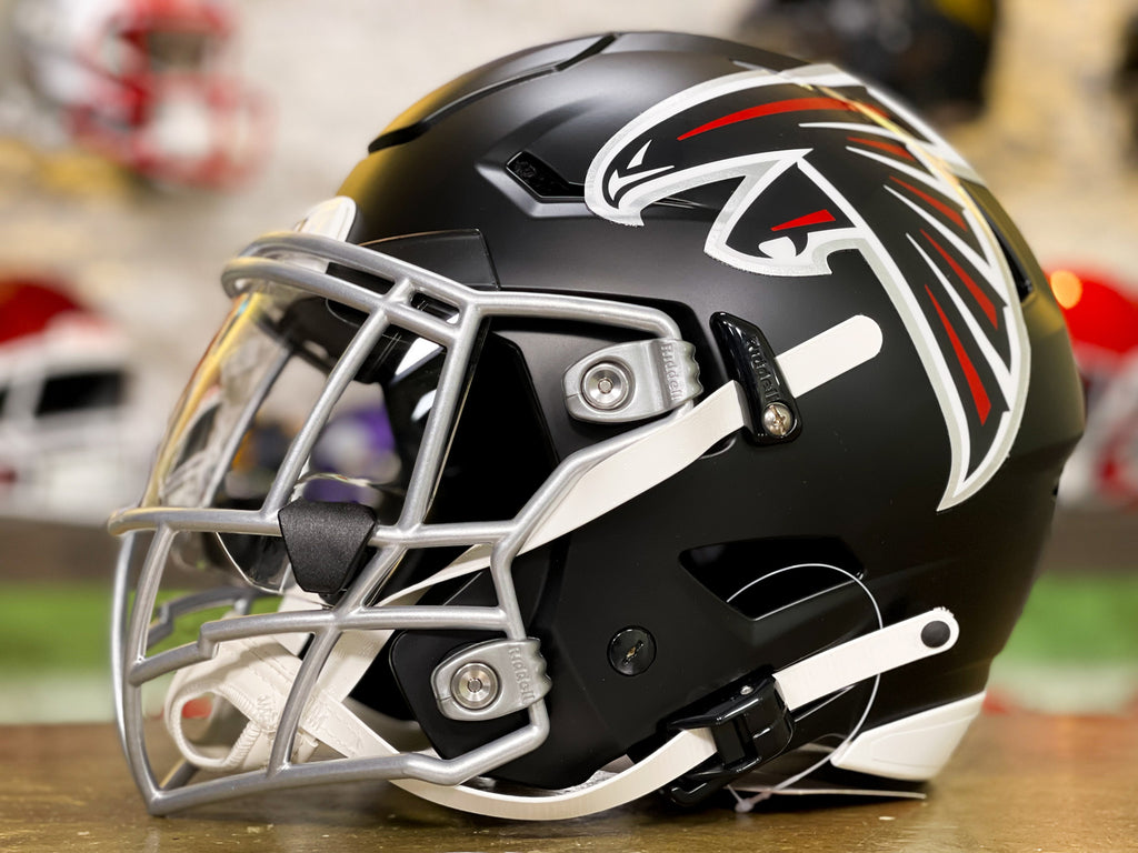 Atlanta Falcons super custom fullsize football helmet Schutt Lg full  facemask