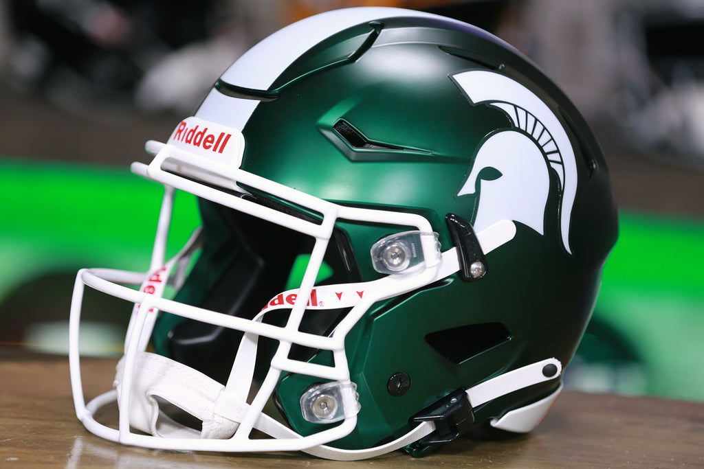 Michigan State Spartans Riddell Speedflex Authentic Helmet Green Gridiron Inc
