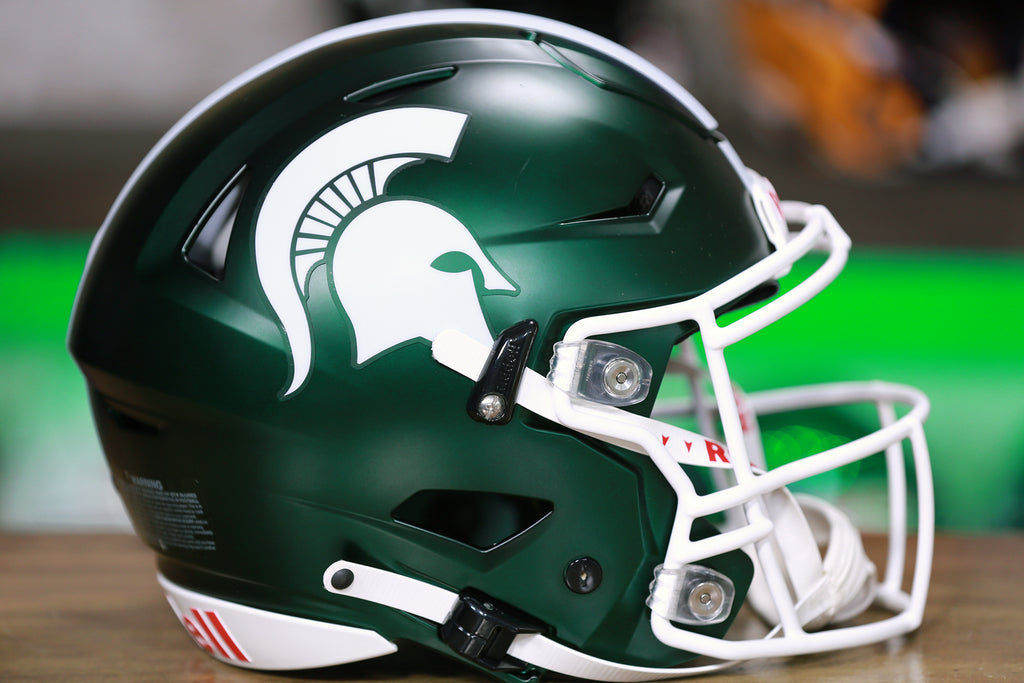 Michigan State Spartans Riddell SpeedFlex Authentic Helmet Green