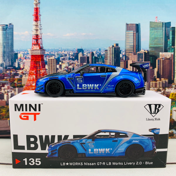 リバティーウォーク原宿限定 MINI GT 1/64 R35 Type 2+