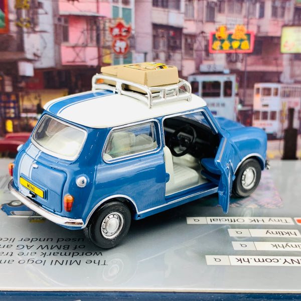 Tiny 微影1 50 Mini Cooper Mk1 Hong Kong Exhibition Limited Edition 藍色滕原 Tokyo Station