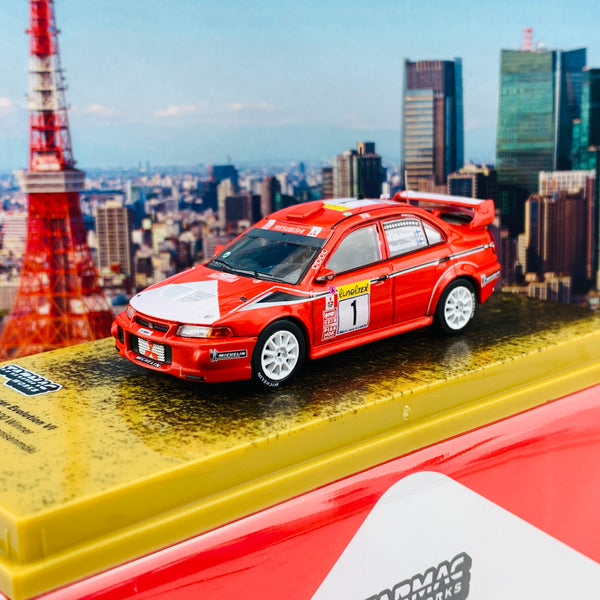 Tarmac Works 1/64 Mitsubishi Lancer Evolution VI Monte Carlo Rally