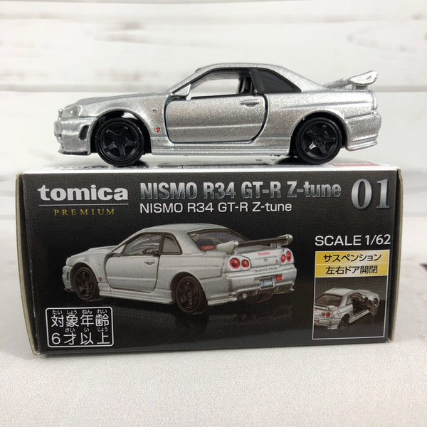 Tomica Premium No 01 Nismo R34 Gtr Z Tune Tokyo Station
