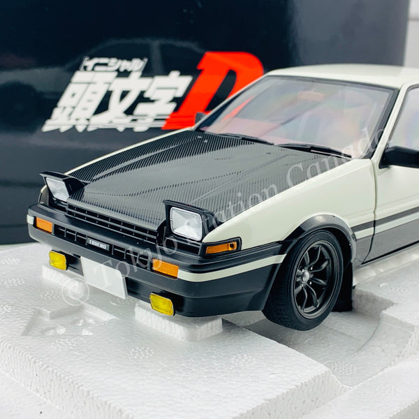 AUTOart 1/18 Toyota Sprinter Trueno AE86 Initial D Project D Final