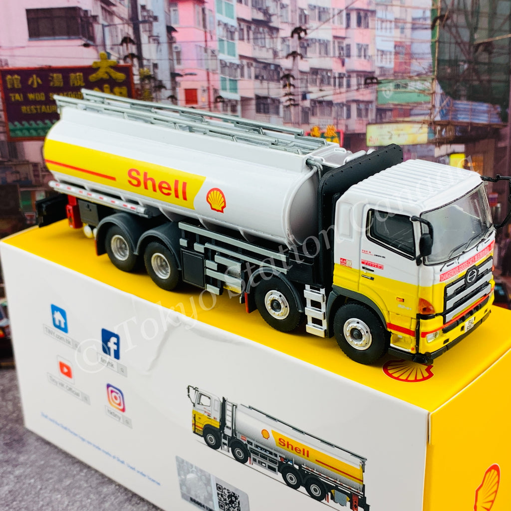 TINY 微影 179 HINO 700 Shell Oil Tanker Truck 日野 700 蜆殼運油車 ATC64617