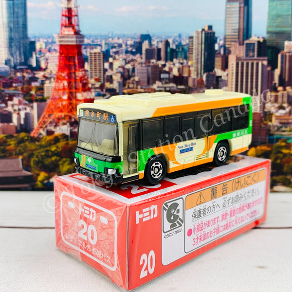 tomica isuzu erga toei bus