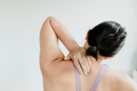 Burning pain in the upper back