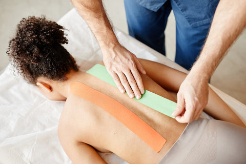 Kinesiology Tape for Back pain relief