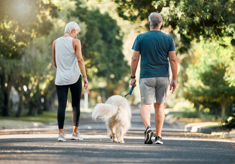 Walking exercises for a healthy spine