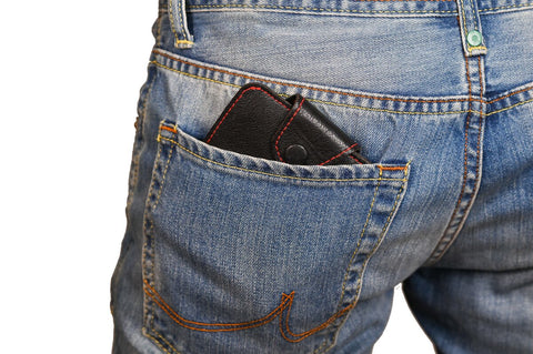 Keeping your wallet in your back pocket