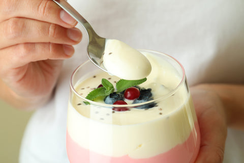 Low-fat yogurt for strong bones