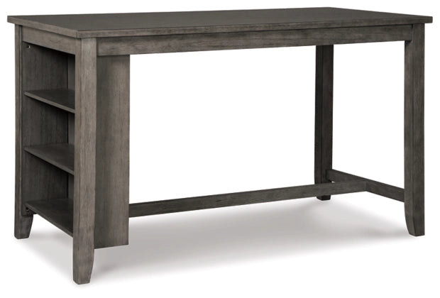 Counter Height Table with a Smokey Finish