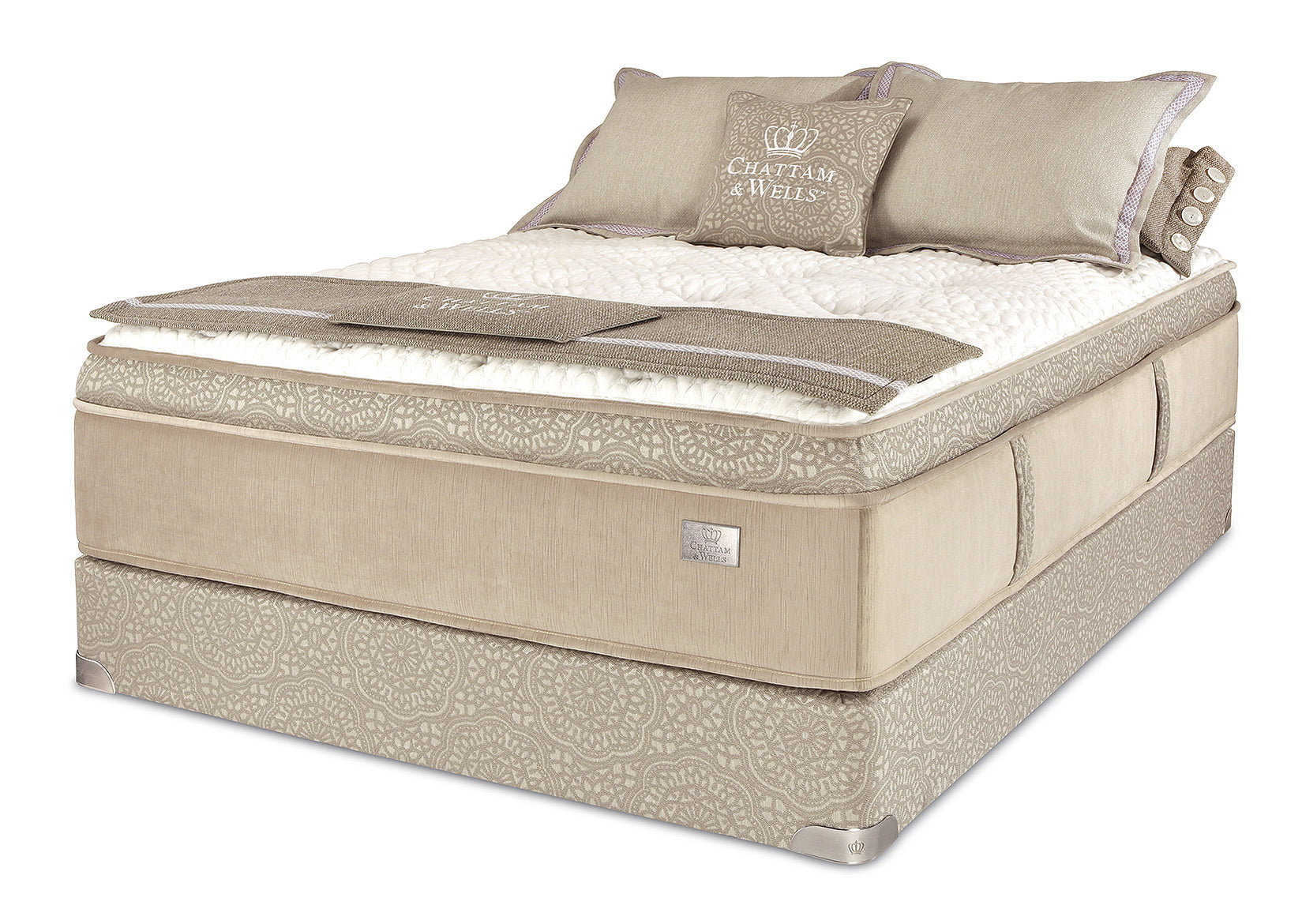chattam and wells francesca latex luxury plush mattress