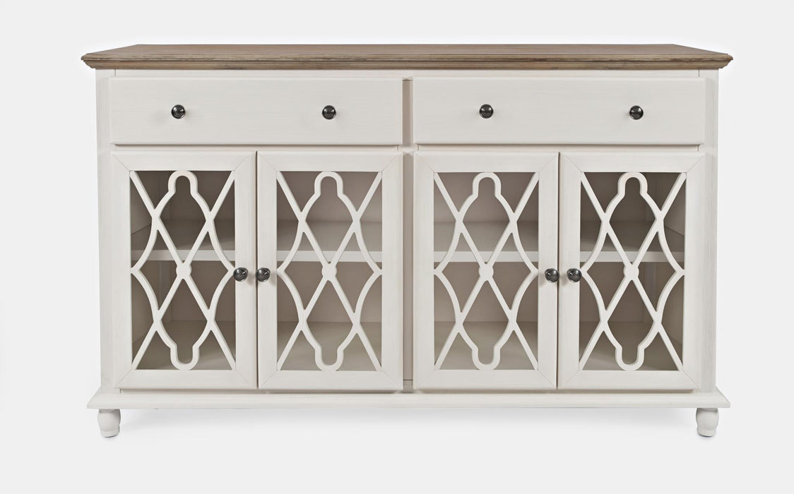 Aurora Hills Accent Cabinet - Vintage White - Lifestyle Furniture