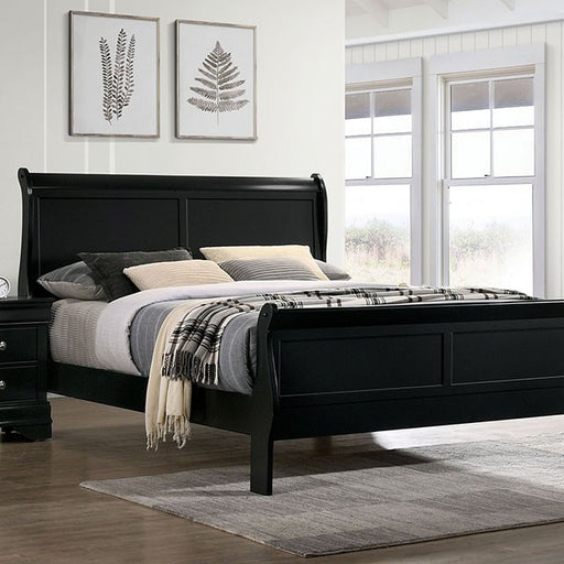 B4937 Louis Phillipe Full Cherry Bedroom Set — Unique Home Furniture Post  Oak