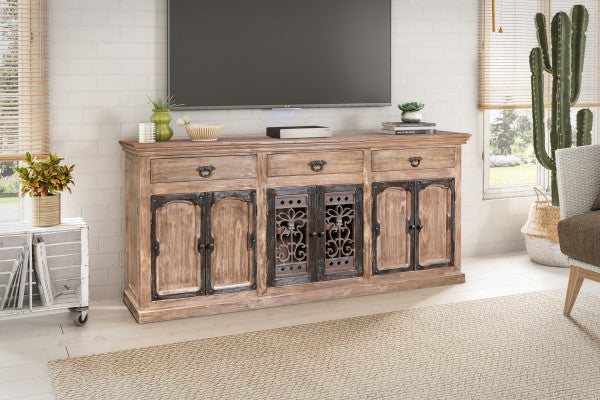 Mandalay 3 Dwr 95'' Console - Lifestyle Furniture