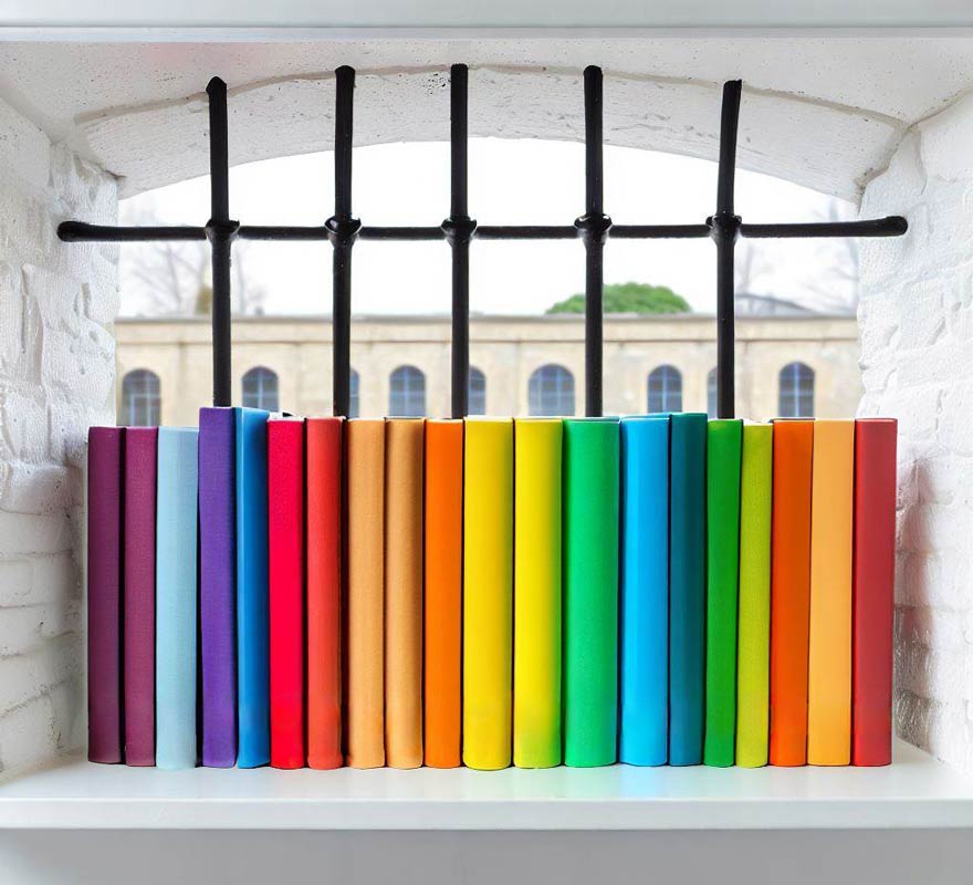 A Profound Rainbow of Books to Brighten any Day 