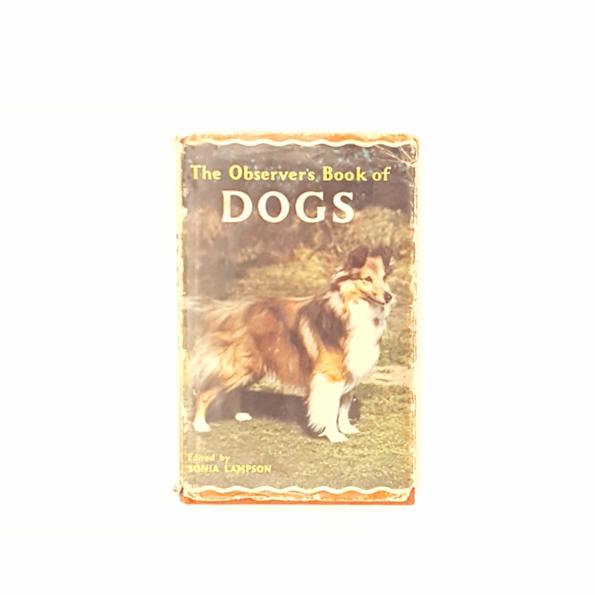 THE OBSERVER’S BOOK OF DOGS BY SONIA LAMPSON 1966-70