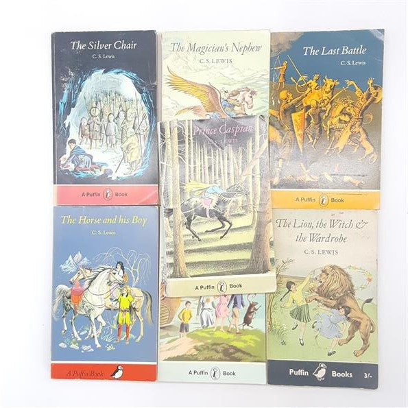 C.S. LEWIS SEVEN VOLUME COLLECTION 1950S-1970S