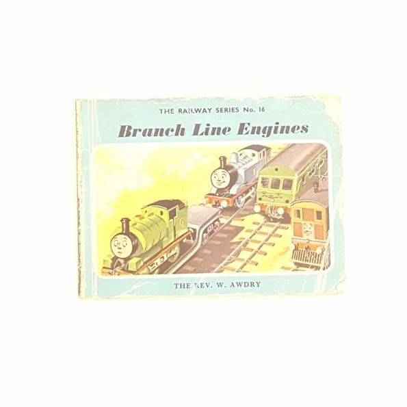 BRANCH LINE ENGINES BY REV. W. AWDRY 1977 (RAILWAY SERIES NO.16)