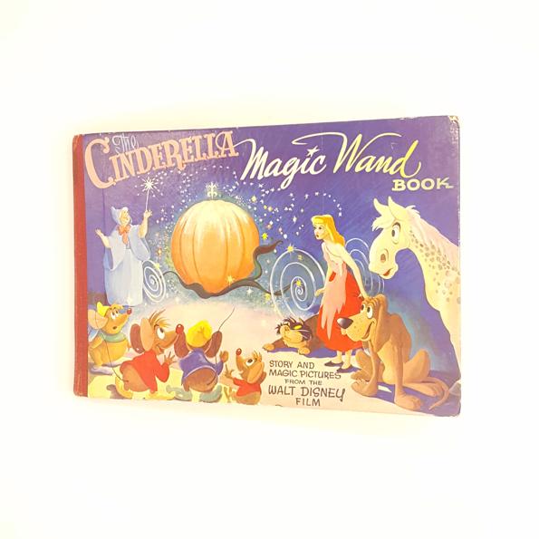 WALT DISNEY'S CINDERELLA MAGIC WAND BOOK 1950