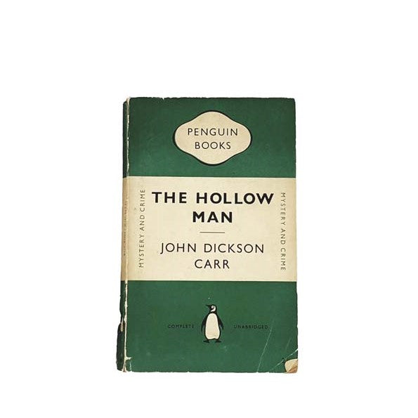 THE HOLLOW MAN BY JOHN DICKSON CARR, PENGUIN,1951