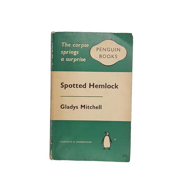 SPOTTED HEMLOCK BY GLADYS MITCHELL - PENGUIN, 1960
