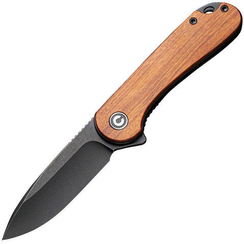 elementum civivi linerlock veitsi mukama couteau manche lisse marron knives