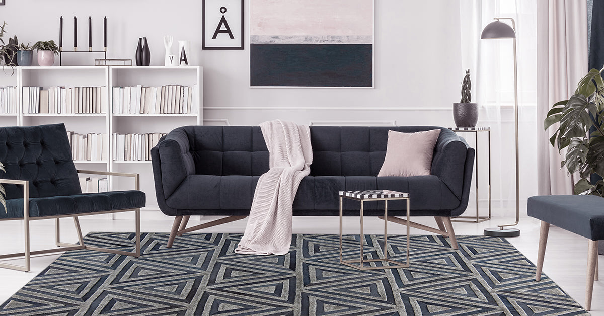 Hand-tufted Geometric rug trends of 2022