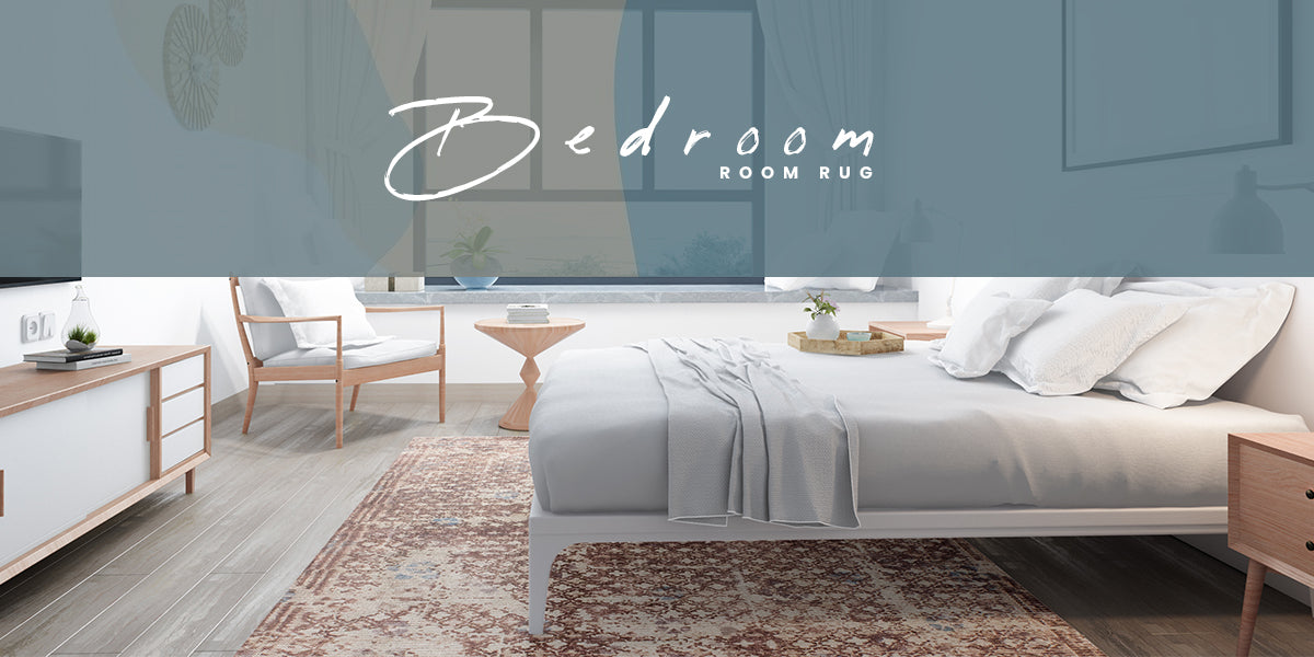 bedroom area rug size