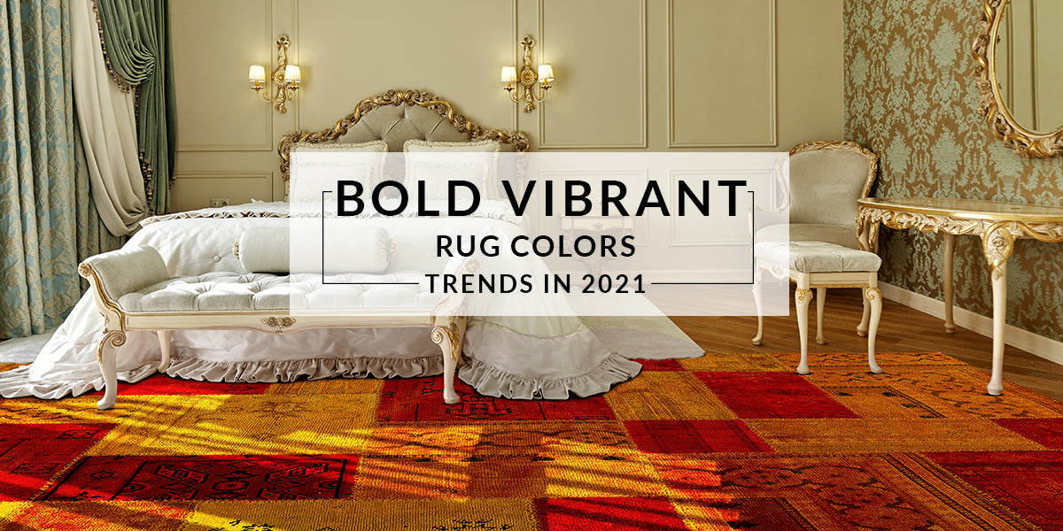 Bold and Bright Area Rug Trends in 2021