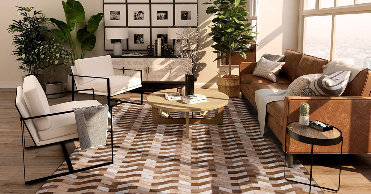 a-leather-or-bamboo-rug-in-a-room