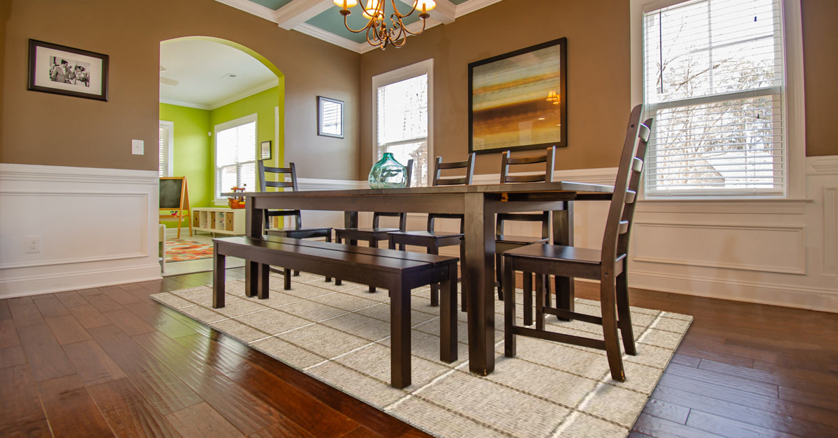 a-low-pile-rug-is-better-for-the-dining-room
