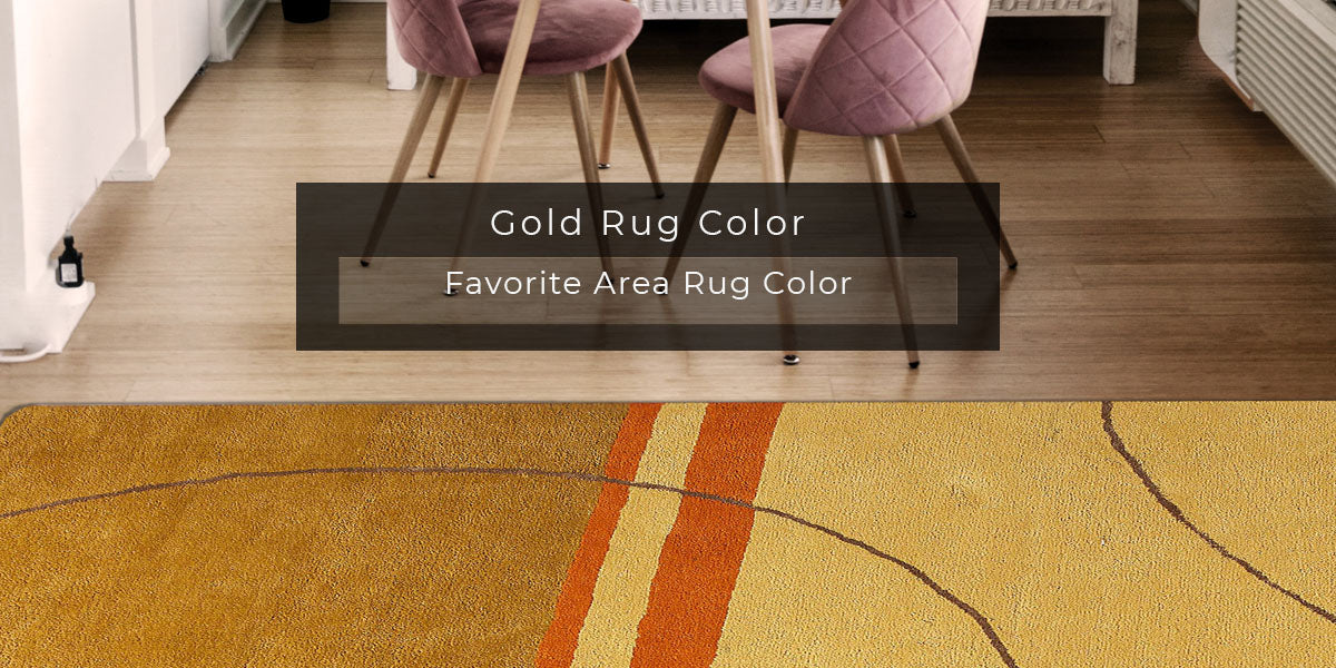 gold rug color