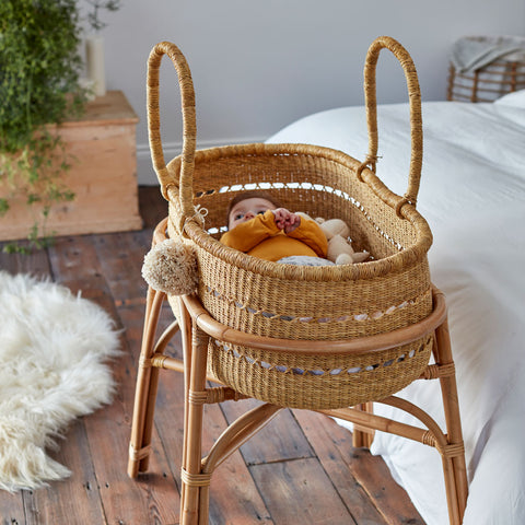 neutral moses basket