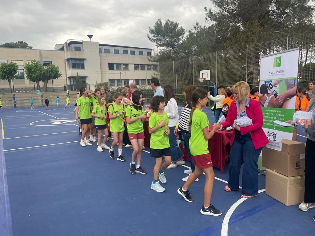 Maria Padilla patrocina el torneo Fair Play colegio Agora Sant Cugat International School