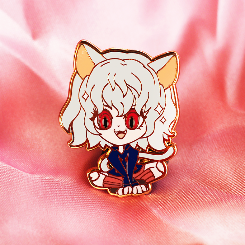 Hxh Neferpitou Enamel Pin Mamobot