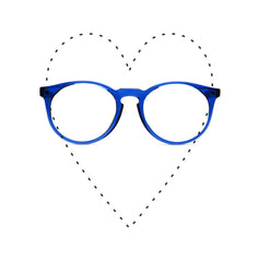 Oculos para rostos de tipo coração