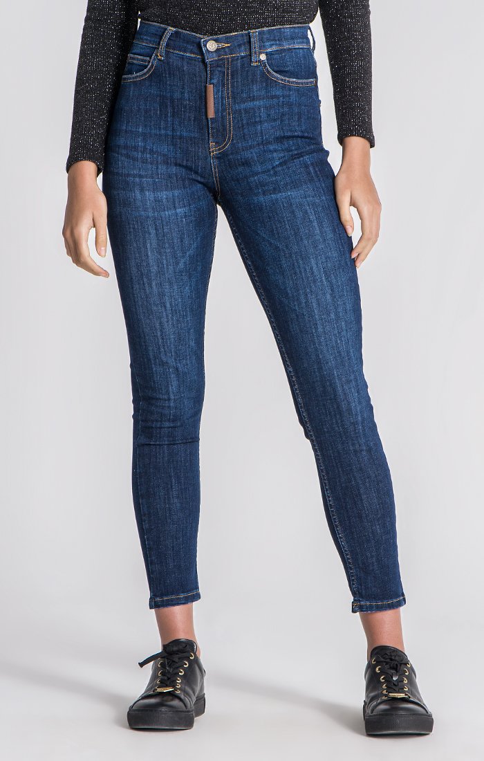 Dark Blue Core Skinny Jeans Jeans Gianni Kavanagh Women