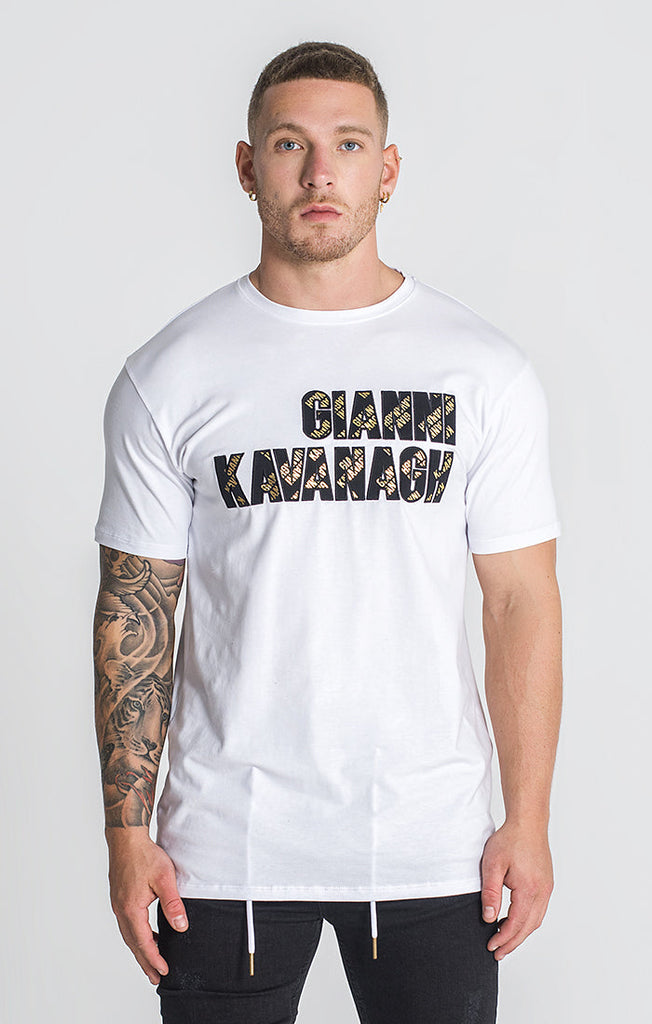 White Error GK Tee | T-shirts | Gianni Kavanagh Men