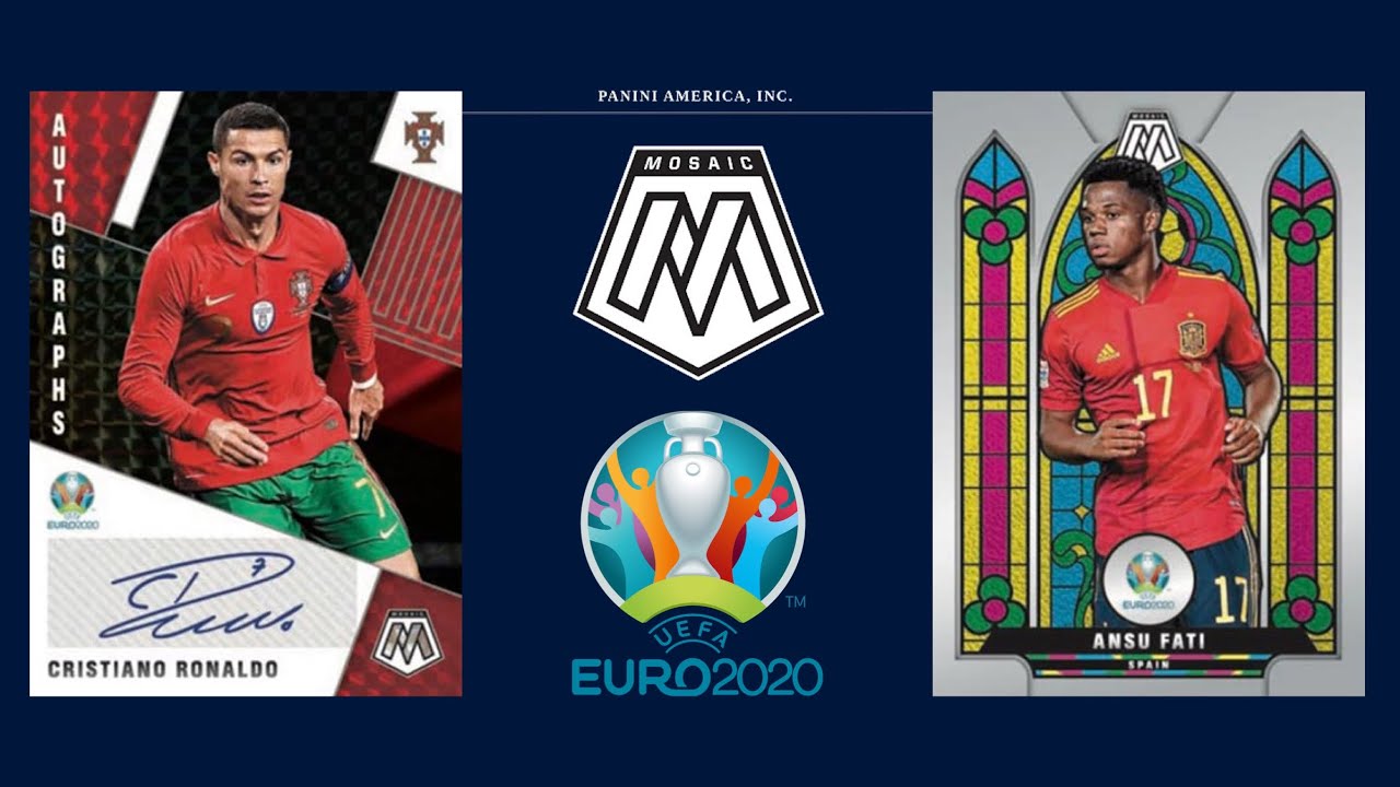 2020/21 Panini Mosaic UEFA Euro Soccer PERSONAL Hobby Box - OPEN