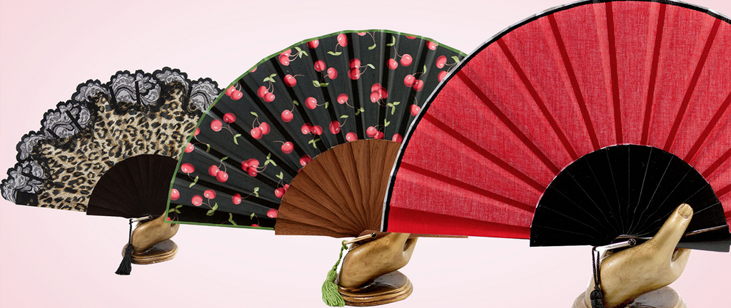 Collection of ready to wear hand fans