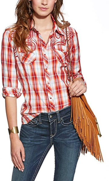 Ariat Boyfriend Jean Shorts, Little Bit Western