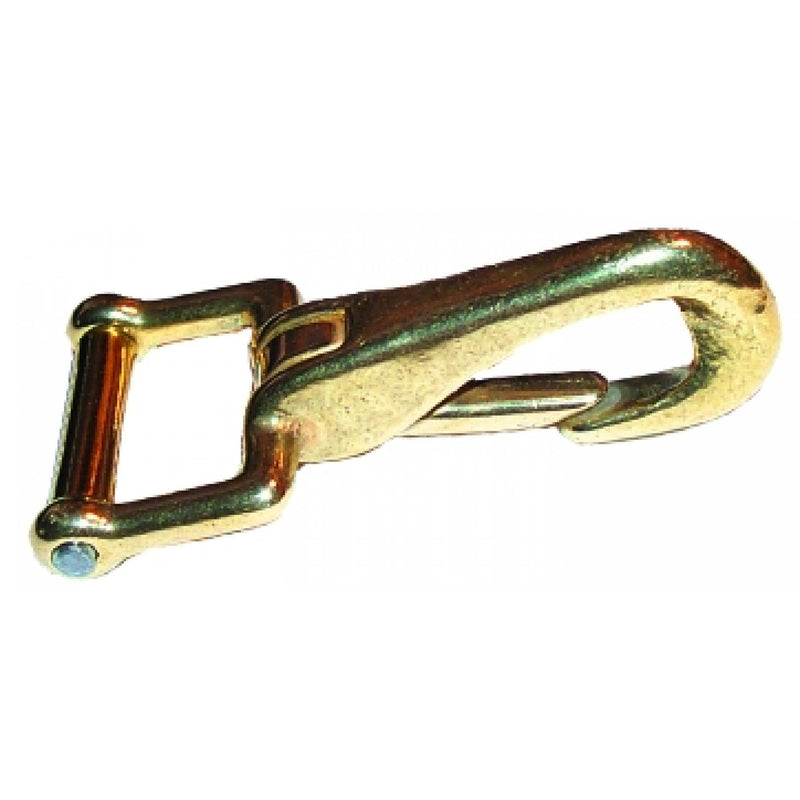 1 Trigger Snaps Solid Brass 2 Pack Scissor Swivel ⋆ Hill Saddlery