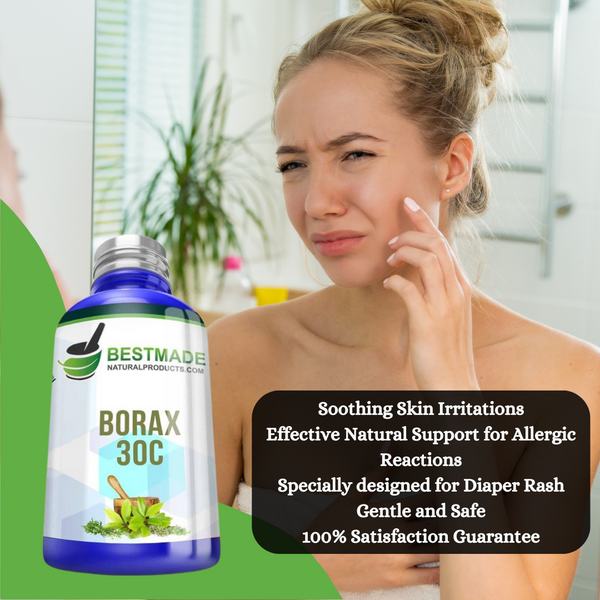 Bestmade Single Remedy Natural Borax for Itching Support