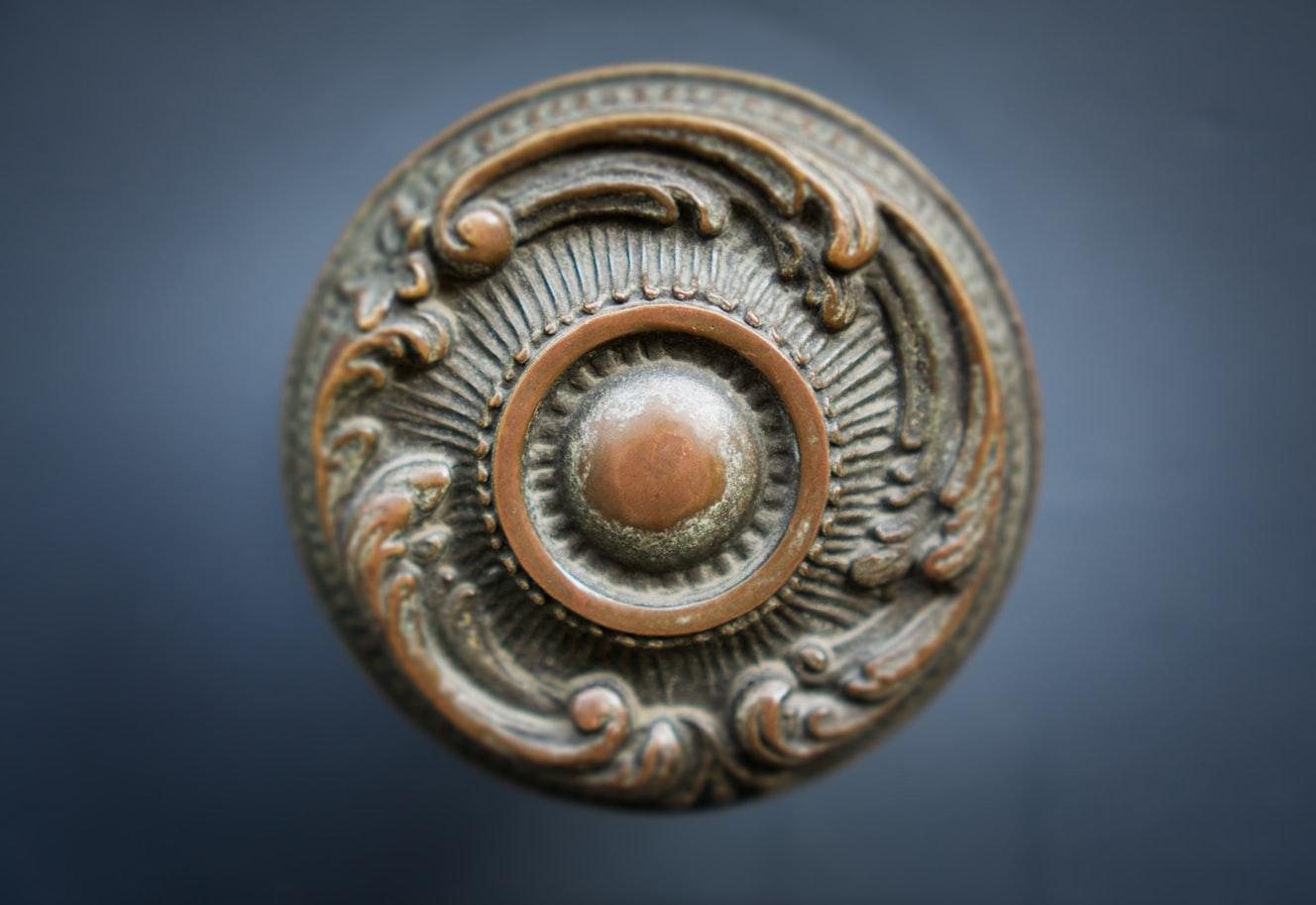 Detailed doorknob