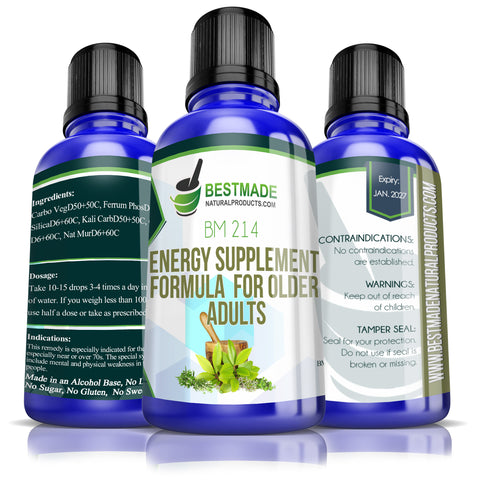 Energy supplement formula for older adults