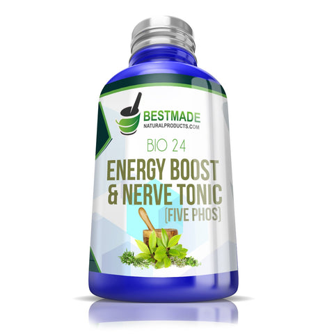 Energy Boost and Nerve Tonic Remedy (Bio24) Lactose Free